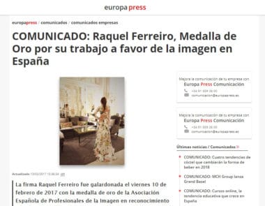 Revistas aparición Atelier Novia Raquel Ferreiro
